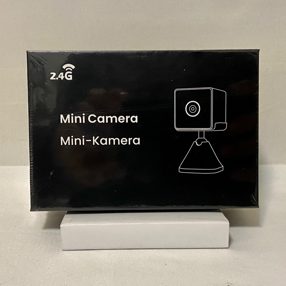 Security Camera 1080p HD 2.4G Wi-Fi Pan Tilt Indoor Mini Kamera Brand New Sealed